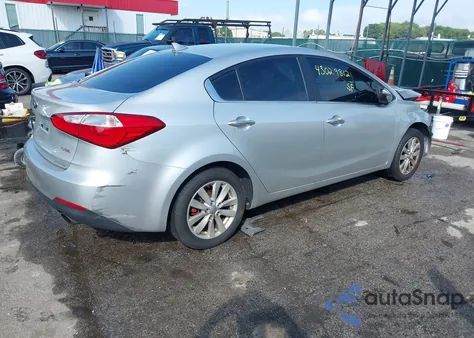 2014 Kia Forte Ex from USA, damaged, VIN KNAFX4A84E5114365